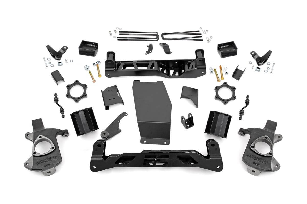 Rough Country 5" Lift Kit Mag-Ride Alu/Stamp Steel Fits GMC Sierra 1500 Denali (14-18) 17901