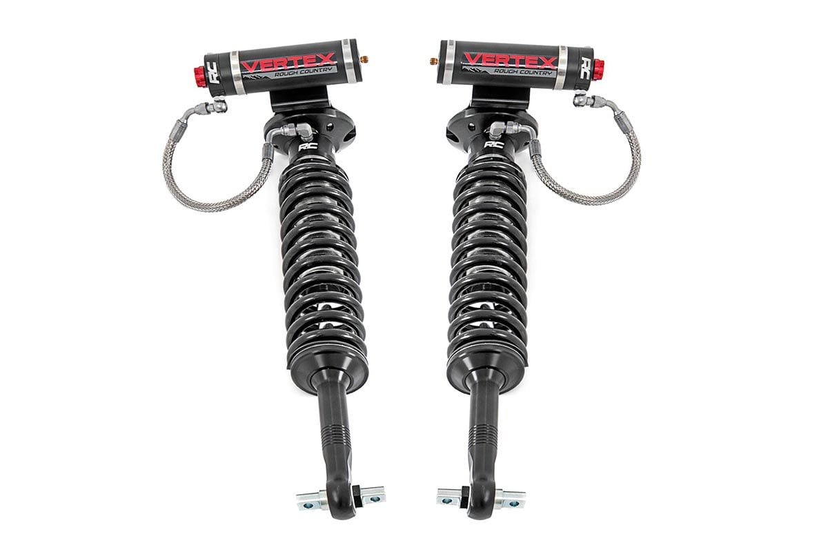 Rough Country Vertex 2.5 Adjustable Coilovers Front 5.5-6.5" Fits Ford F-150 (14-23) 689004