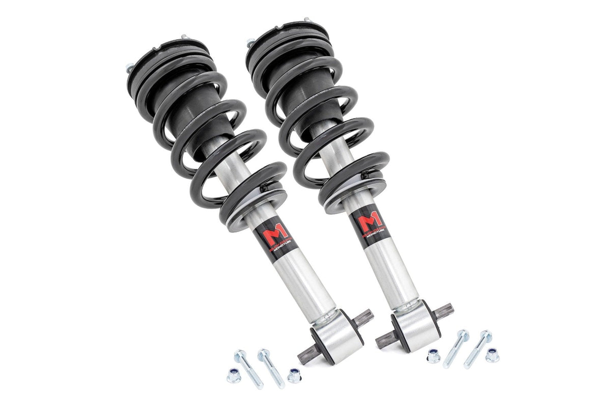 Rough Country M1 Loaded Strut Pair 3.5In Fits Chevy/GMC 1500 (14-18) 502130