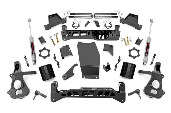 Rough Country 7 Inch Lift Kit Alum/Stamp Steel Fits Chevy/GMC 1500 (14-18) 17431