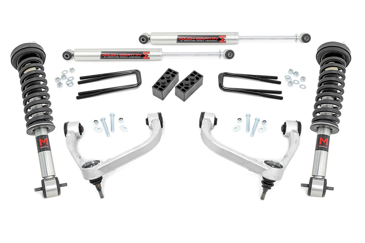 Rough Country 3 Inch Lift Kit M1 Struts Fits Ford F-150 4WD (2014-2020) 54540