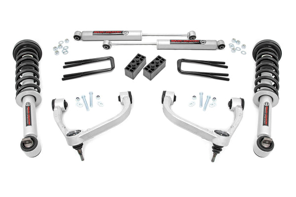 Rough Country 3 Inch Lift Kit N3 Struts Fits Ford F-150 4WD (2014-2020) 54531