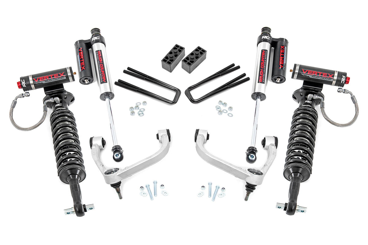 Rough Country 3 Inch Lift Kit Vertex Fits Ford F-150 4WD (2014-2020) 54550