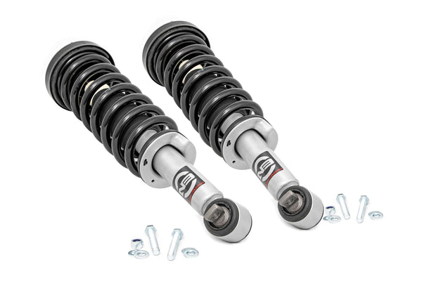 Rough Country Loaded Strut Pair Stock Fits Ford F-150 4WD (2014-2023) 501095