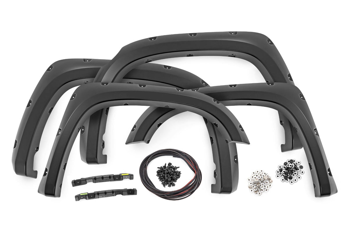 Rough Country Pocket Fender Flares Fits toyotaTundra 2WD/4WD (2014-2021) F-T11411A