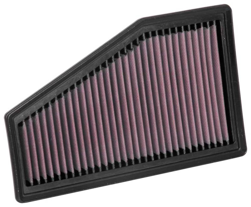 K&N 2019 compatible with Jeep Cherokee L4-2.4L V6-3.2L F/I Replacement Drop In Air Filter 33-5089