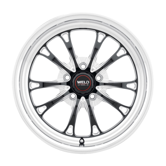 Weld S157 17X10 Belmont Drag 5X114.3 ET25 BS6.50 Gloss Black MIL Dia 78.1 S15770067P25