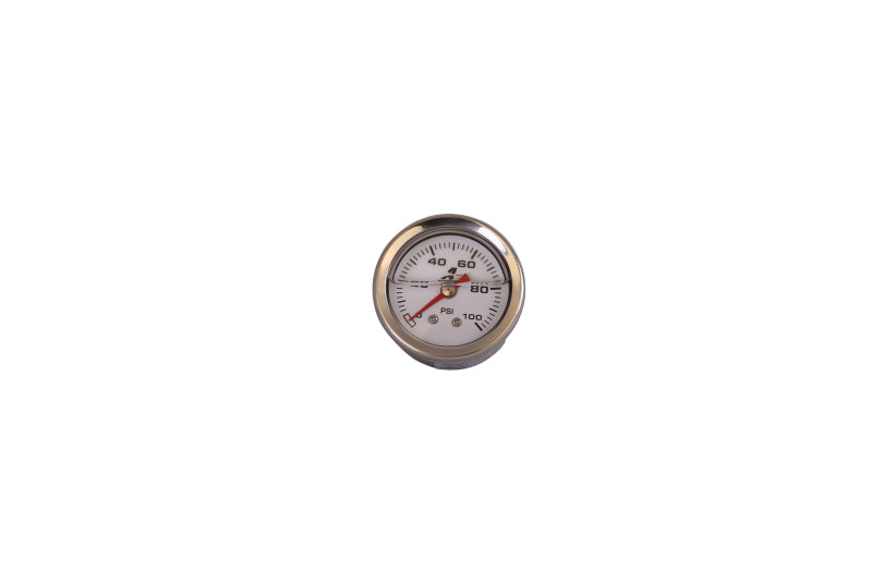 Aeromotive 0-100 PSI Fuel Pressure Gauge 15633