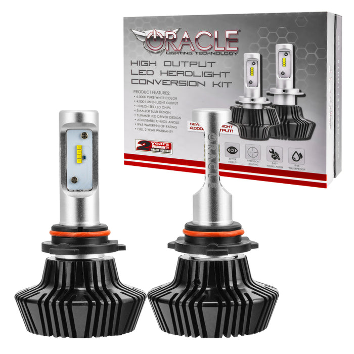 Oracle 9006 4000 Lumen LED Headlight Bulbs (Pair) 6000K SEE WARRANTY 5240-001