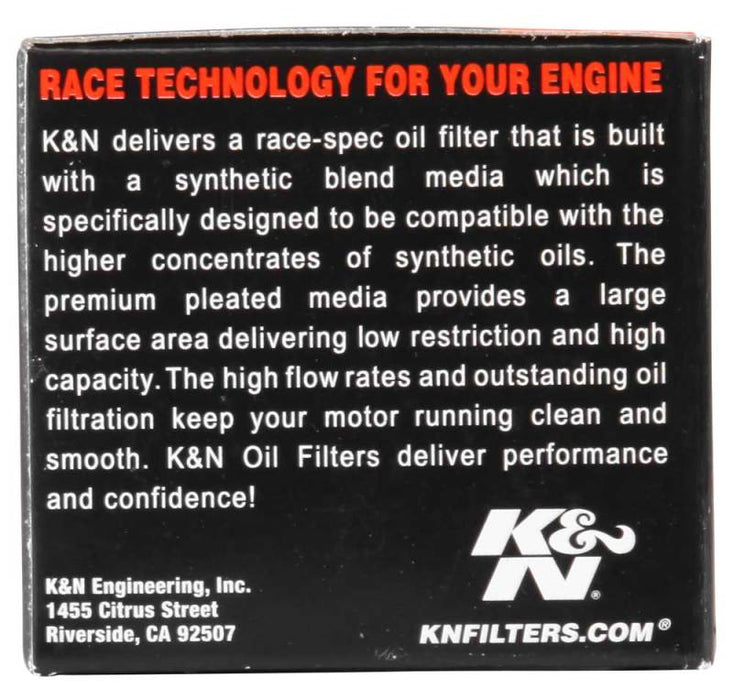 K&N Motorcycle Oil Filter: High Performance, Premium, Designed to be used with Synthetic or Conventional Oils: Fits Select Honda, Kawasaki Motorcycle Models, KN-112