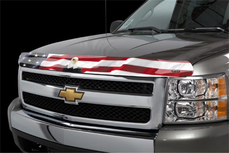 Stampede 2007-2013 Chevy Silverado 1500 Vigilante Premium Hood Protector Flag 2042-30