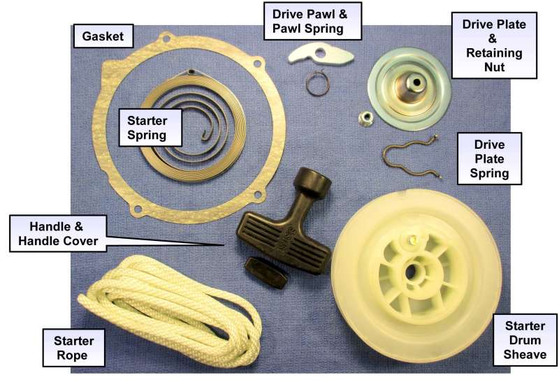 Ricks Motorsport Yamaha Pull Start Rebuild Kit 67-400