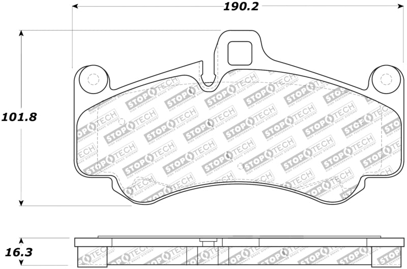 StopTech Street Touring Brake Pads 308.0991