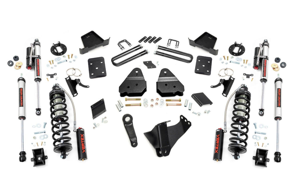 Rough Country 6 Inch Lift Kit Diesel No Ovld C/O Vertex Fits Ford F-250 Super Duty (11-14) 53159