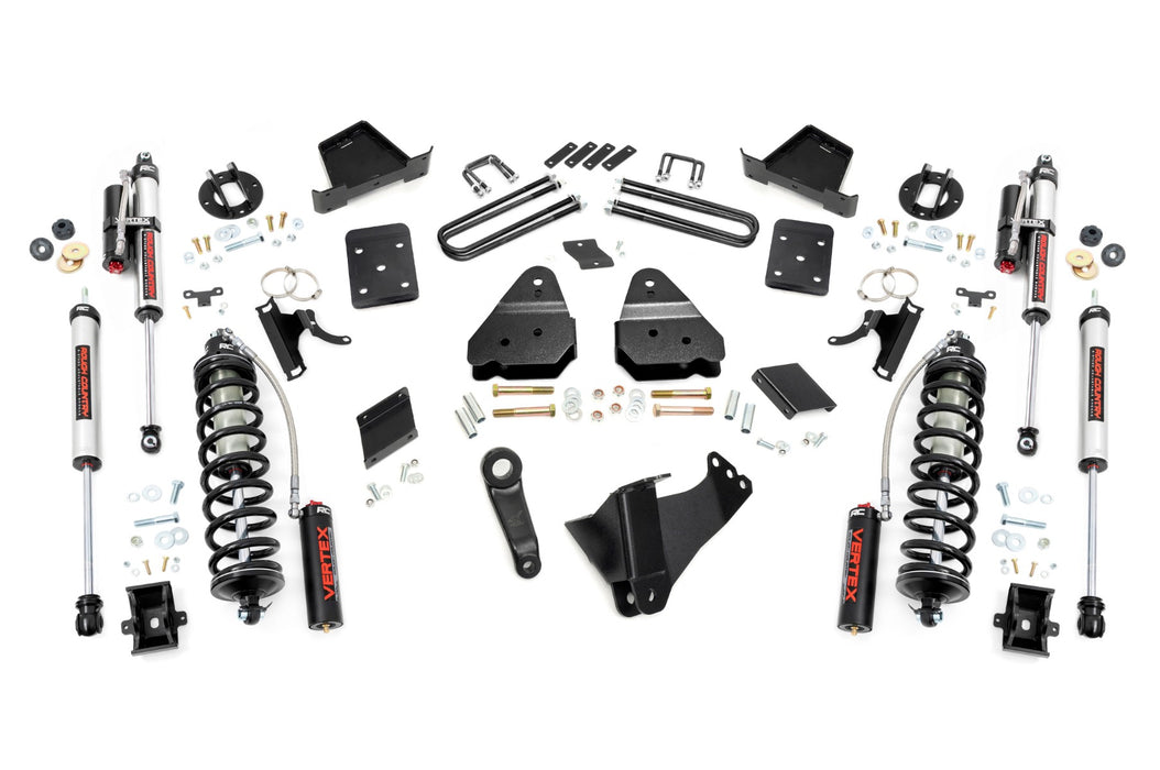 Rough Country 6 Inch Lift Kit Gas Ovld C/O Vertex Ford F-250 Super Duty (15-16) 54959
