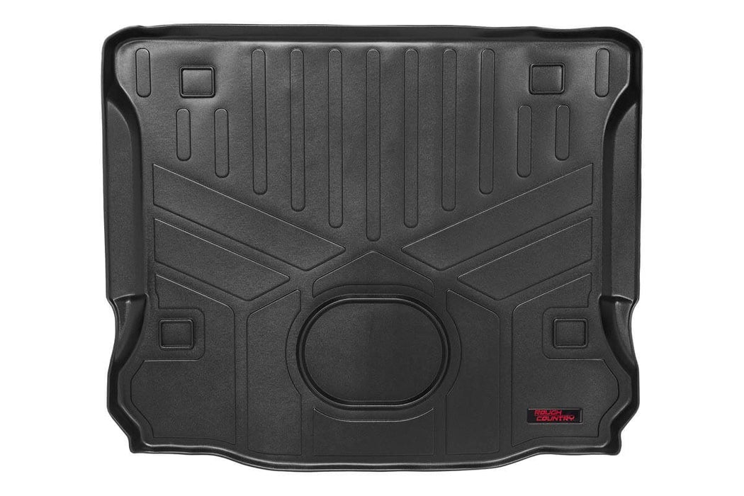 Rough Country Rear Cargo Mat compatible with Jeep Wrangler Jk 4Wd (2015-2018) M-6155