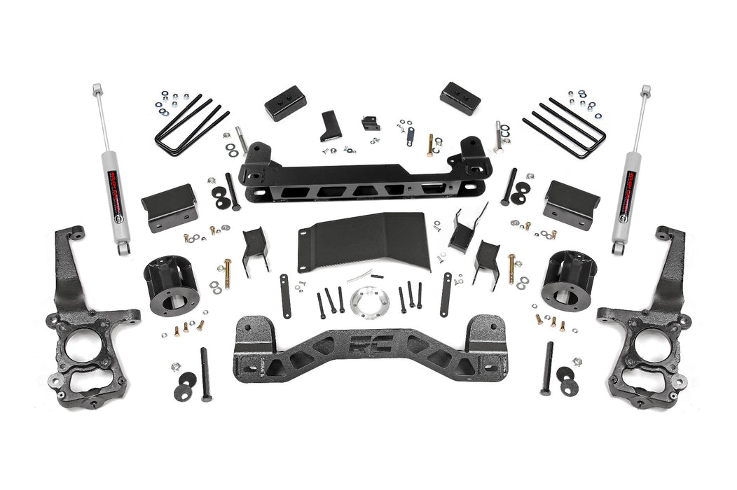 Rough Country 4 Inch Lift Kit Ford F-150 4Wd (2015-2020) 55530