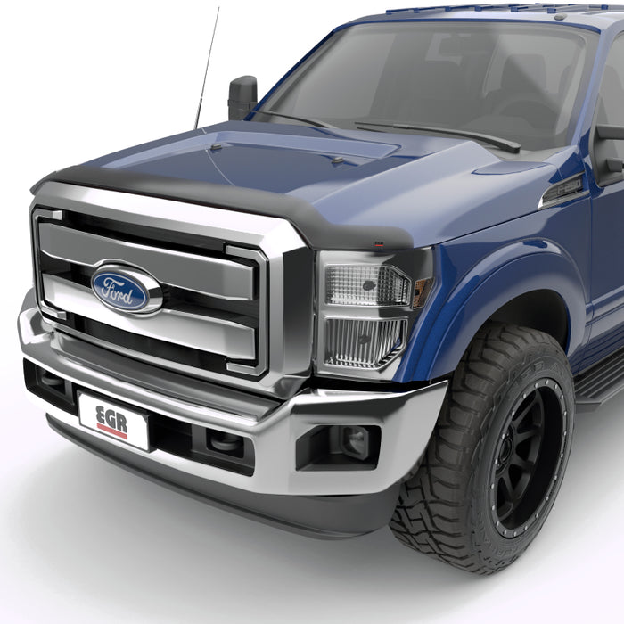 EGR 11-12 Ford Super Duty Superguard Hood Shield Matte 303815