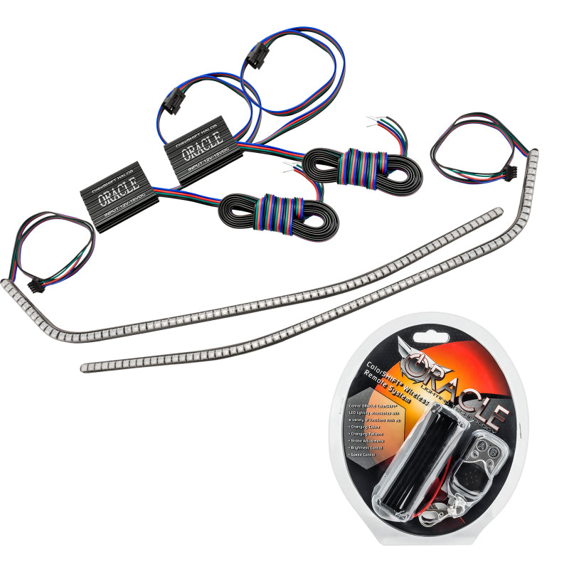 Oracle 16-21 Fits Chevrolet Camaro Surface Mount DRL Modules Colorshift See Warranty 1297-330