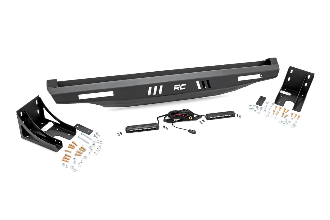 Rough Country Bumper Rear 6" Black Slimline Led Pair Multiple Makes & Models (Can-Am/Polaris) 93059