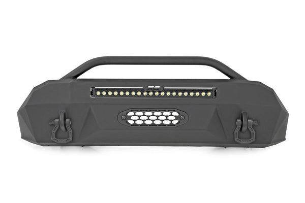 Rough Country Front Bumper Hybrid 20" Blk LED Fits toyotaTacoma 2WD/4WD (16-23)