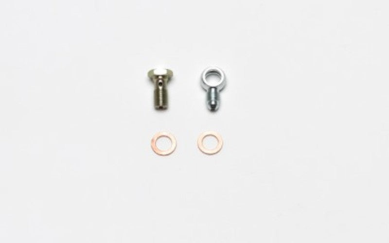 Wilwood Fitting Kit -3 Male w/ 3/8-24 Banjo Bolt (For Banjo Outlet Master Cylinders) 220-13674