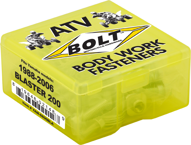 Bolt For Yamaha-8806BLA Body Work Fastener Kit Atv