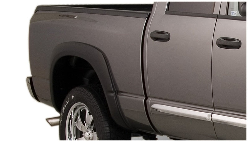 Bushwacker 06-08 Compatible with Dodge Ram 1500 Fleetside OE Style Flares 4pc 75.9/76.3in Bed Black 50910-02