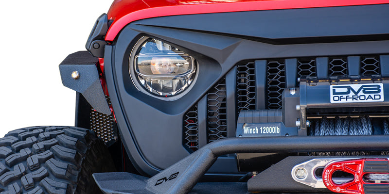 DV8 Offroad 2018+ compatible with Jeep JL/ Gladiator Angry Grill GRJL-01