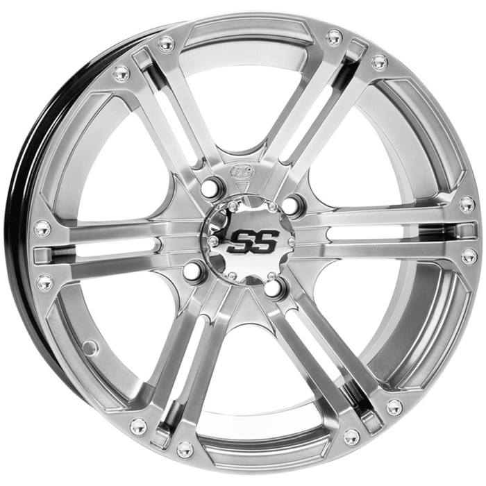 ITP SS 212 14x6 / 4x137 BP / 4+2 Offset Black Wheel 1428377536B