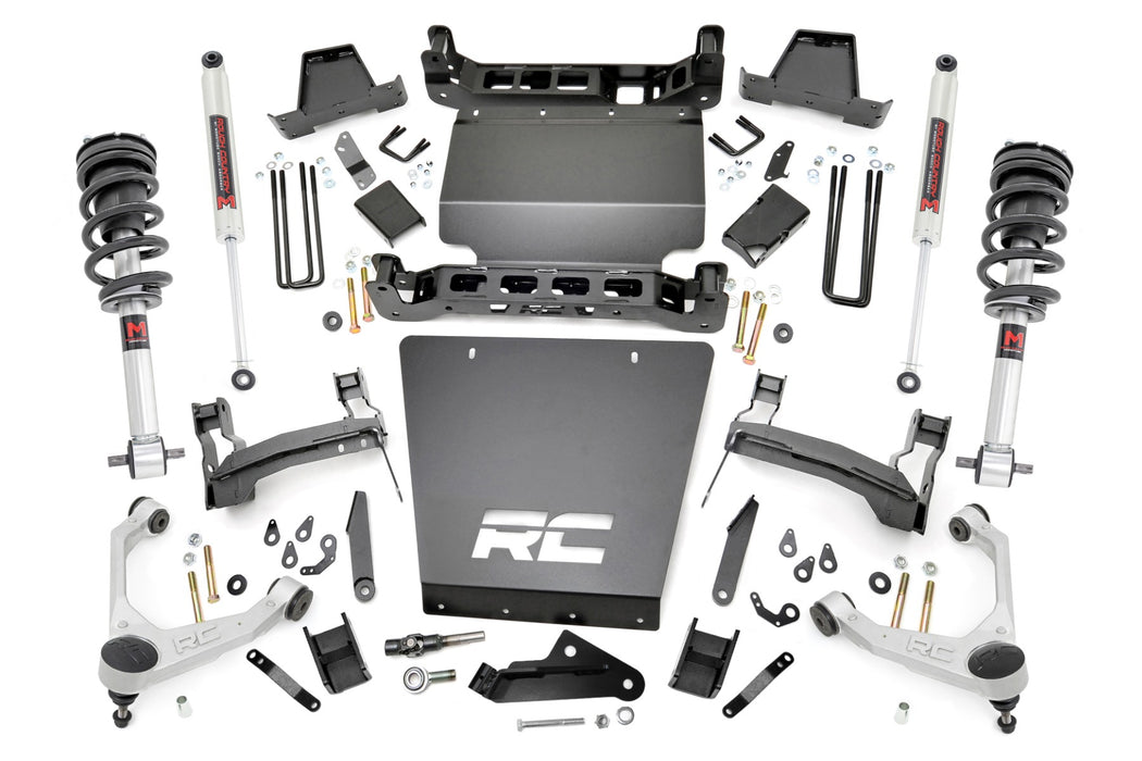 Rough Country 7 Inch Stamped Steel Lca Lift Kit Forged Uca Bracket M1 Struts/M1 Chevy/fits gmc 1500 (16-18) 11640