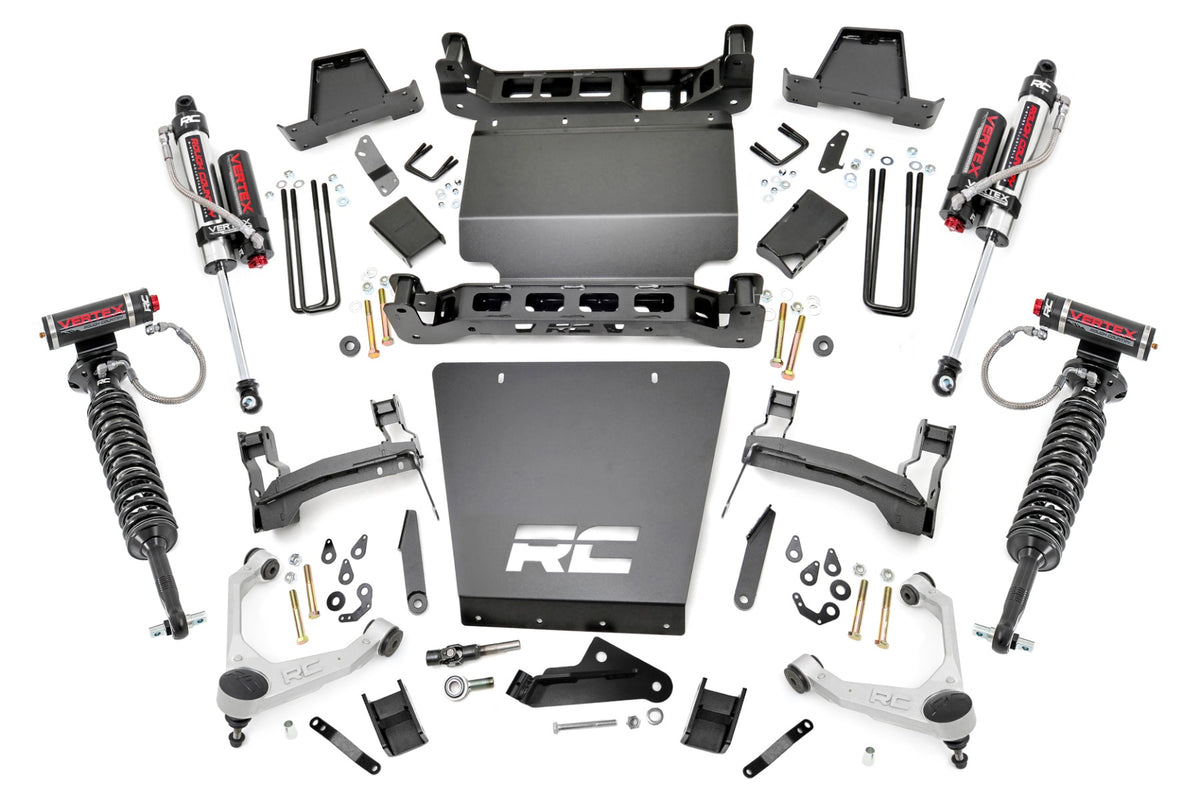 Rough Country 7 Inch Stamped Steel Lca Lift Kit Forged Uca Bracket Vertex Fits Chevy/GMC 1500 (16-18) 11650