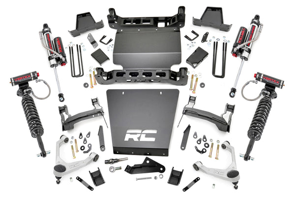 Rough Country 7 Inch Stamped Steel Lca Lift Kit Forged Uca Bracket Vertex Fits Chevy/GMC 1500 (16-18) 11650