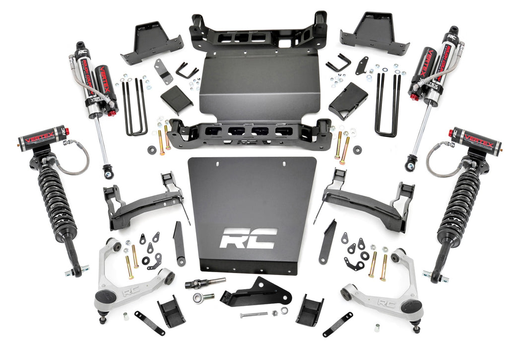 Rough Country 7 Inch Stamped Steel Lca Lift Kit Forged Uca Bracket Vertex Chevy/fits gmc 1500 (16-18) 11650