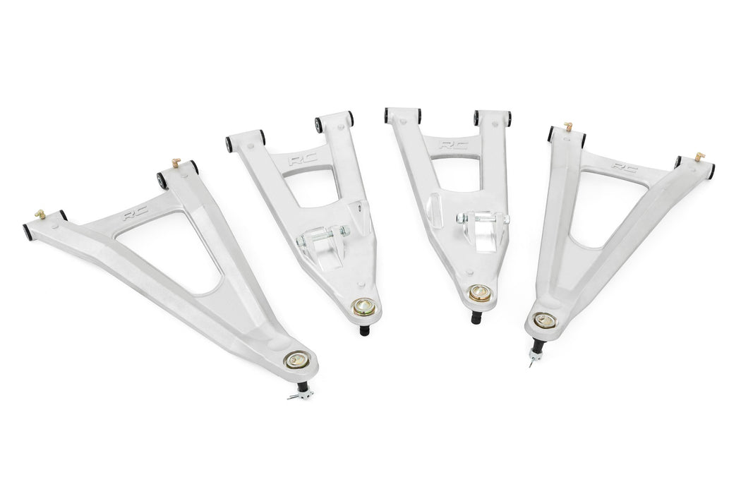 Rough Country Forged Alum High Clearance 2" Fwd Offset Control Arms W/Ball Joints Polaris Ranger 1000Xp 93155