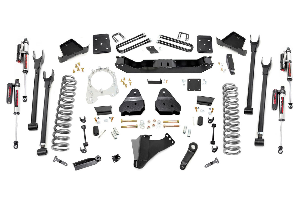 Rough Country 6 Inch Lift Kit Diesel 4-Link Vertex Fits Ford F-250/F-350 Super Duty (17-22) 50750
