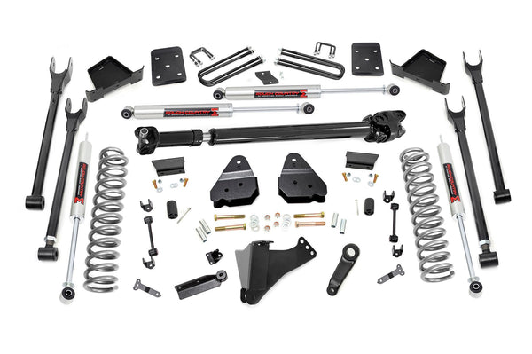 Rough Country 6 Inch Lift Kit Diesel 4-Link M1 Fits Ford F-250/F-350 Super Duty (17-22) 50741