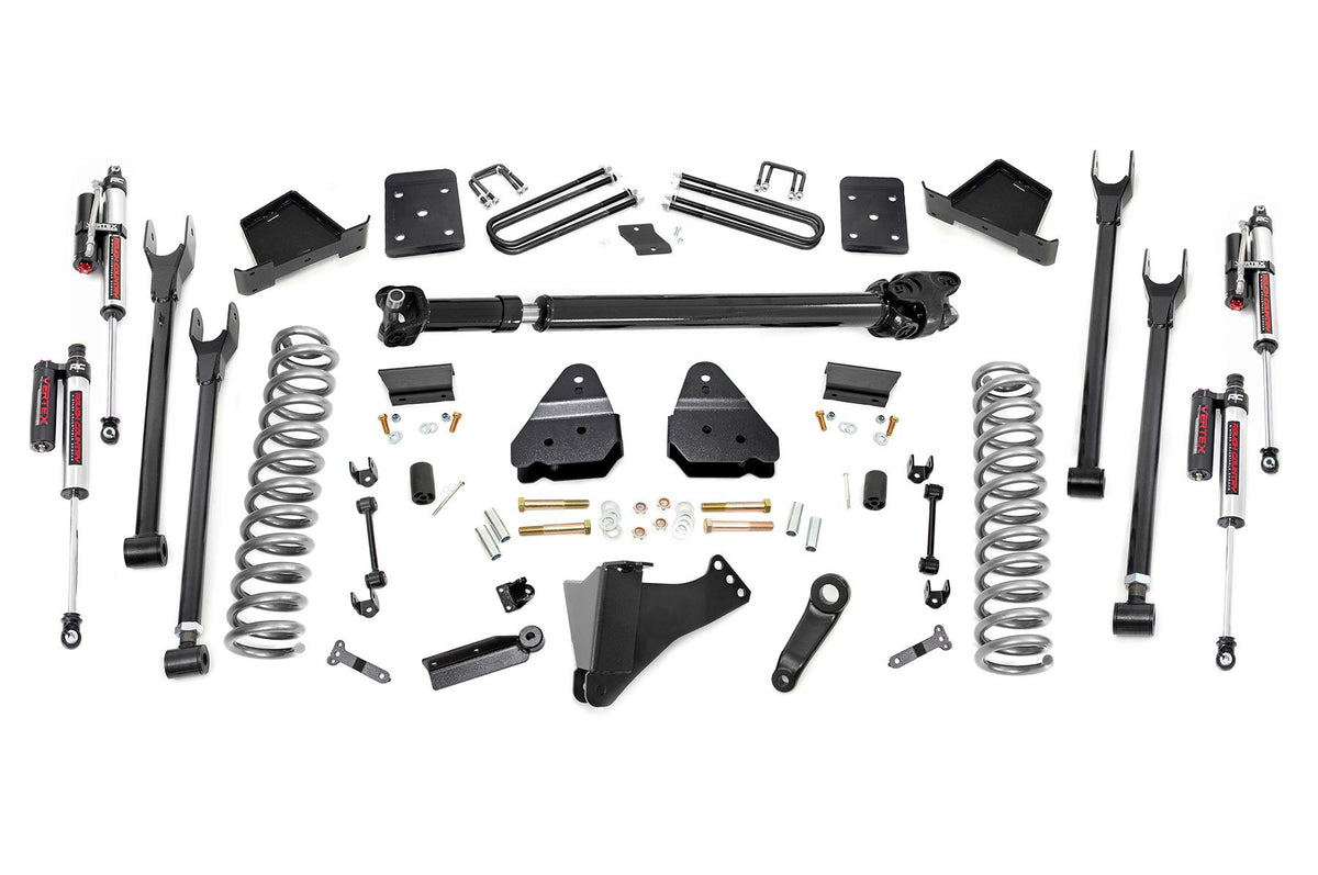 Rough Country 6 Inch Lift Kit 4-Link No Ovld D/S Vertex Fits Ford F-250/F-350 Super Duty (17-22) 52651