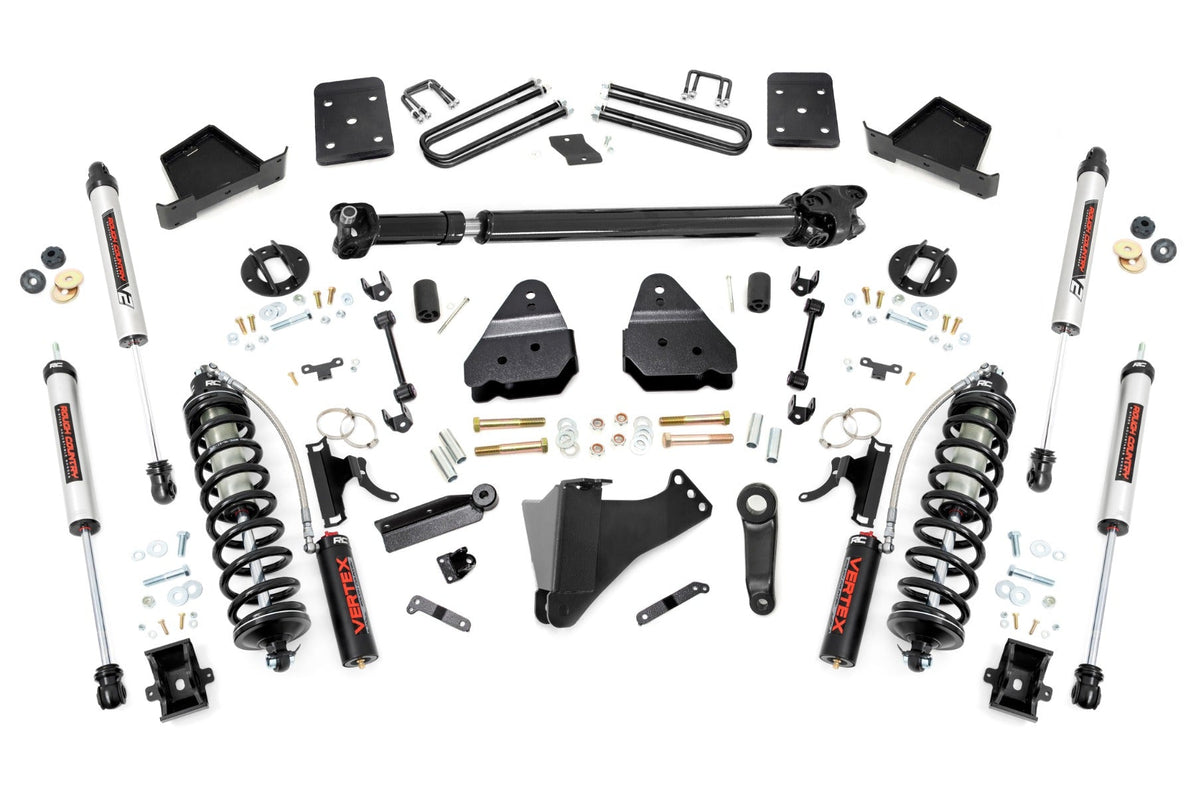 Rough Country 4.5 Inch Lift Kit D/S C/O V2 Fits Ford F-250/F-350 Super Duty (17-22) 55058