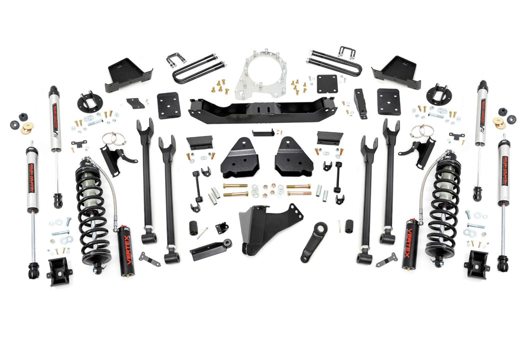 Rough Country 6 Inch Lift Kit 4-Link No Ovld C/O V2 Ford F-250/F-350 Super Duty (17-22) 52656