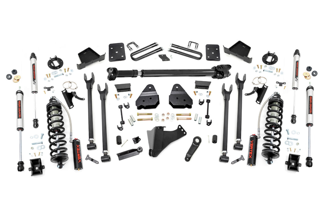 Rough Country 6 Inch Lift Kit Diesel 4-Link Fr D/S C/O V2 Ford Super Duty (17-22) 50758