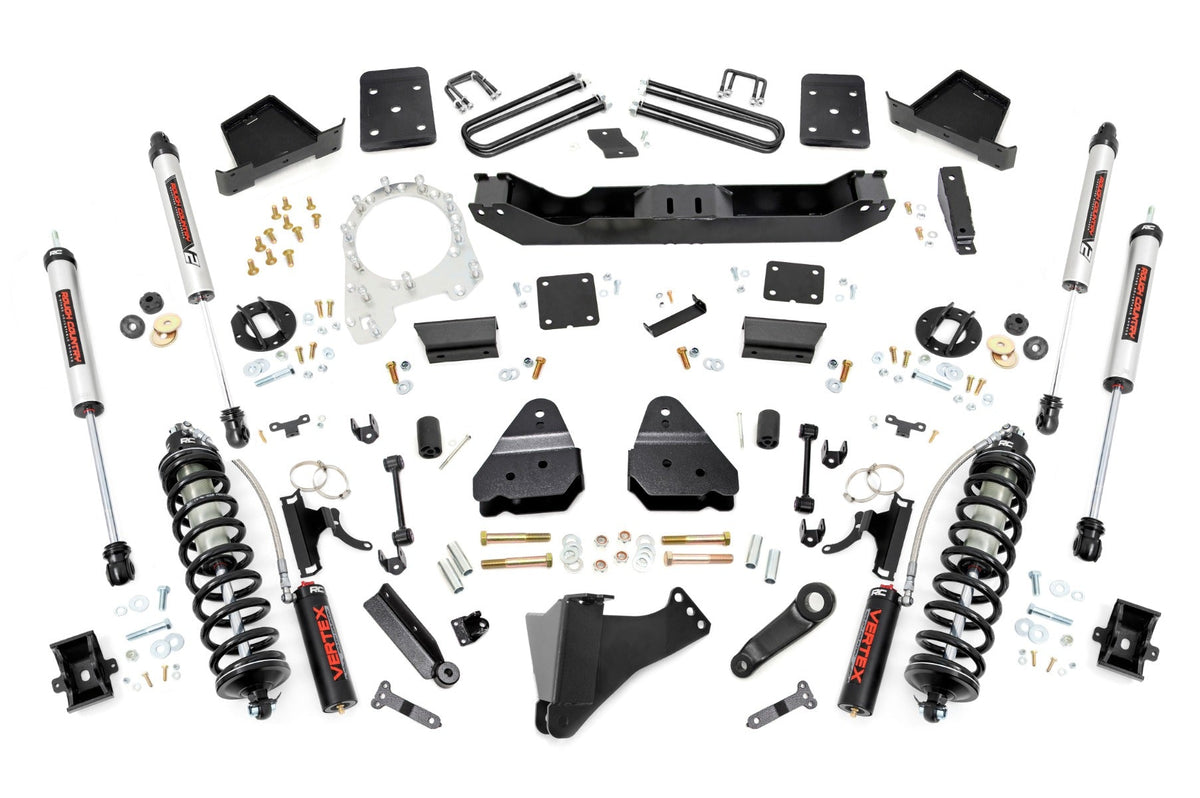 Rough Country 6 Inch Lift Kit No Ovlds C/O V2 Fits Ford F-250/F-350 Super Duty (17-22) 51356