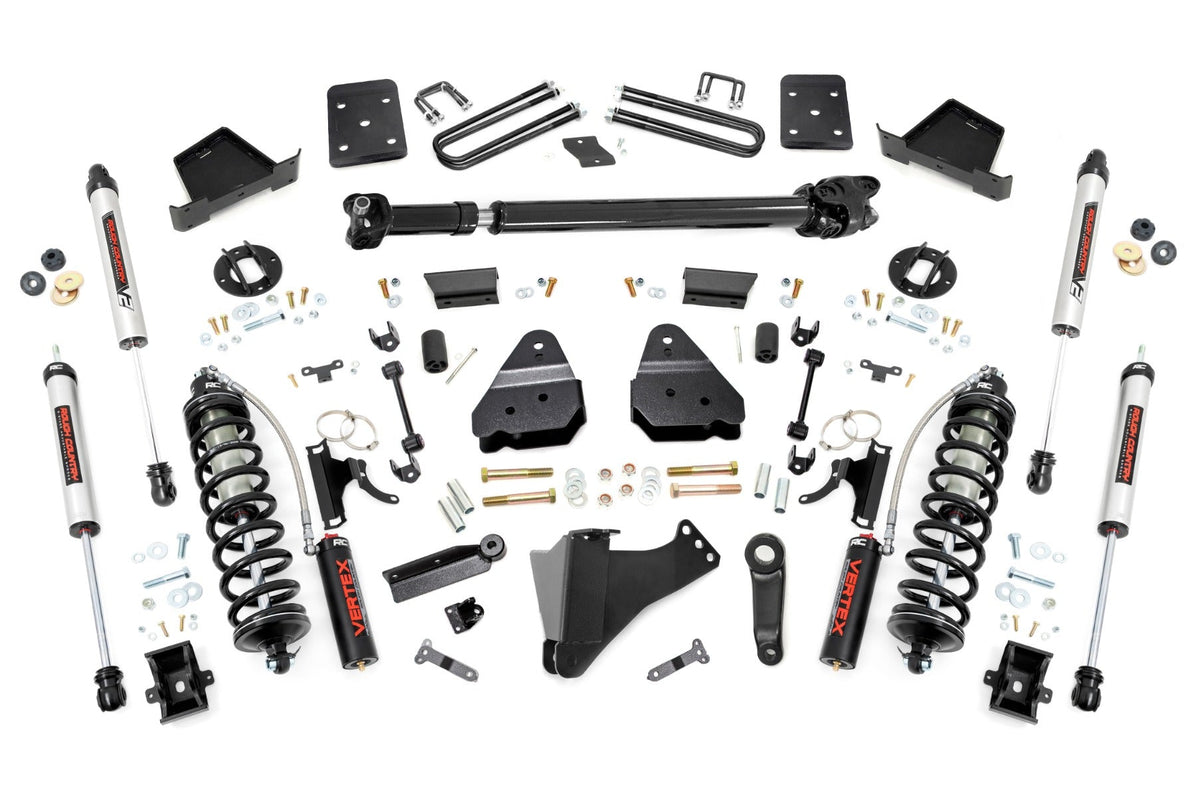 Rough Country 6 Inch Lift Kit Ovlds D/S C/O V2 Fits Ford F-250/F-350 Super Duty (17-22) 51758