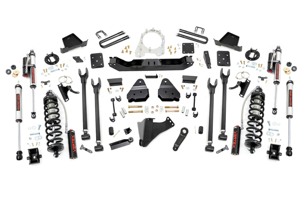 Rough Country 6 Inch Lift Kit Diesel 4-Link C/O Vertex Ford F-250/F-350 Super Duty (17-22) 50757
