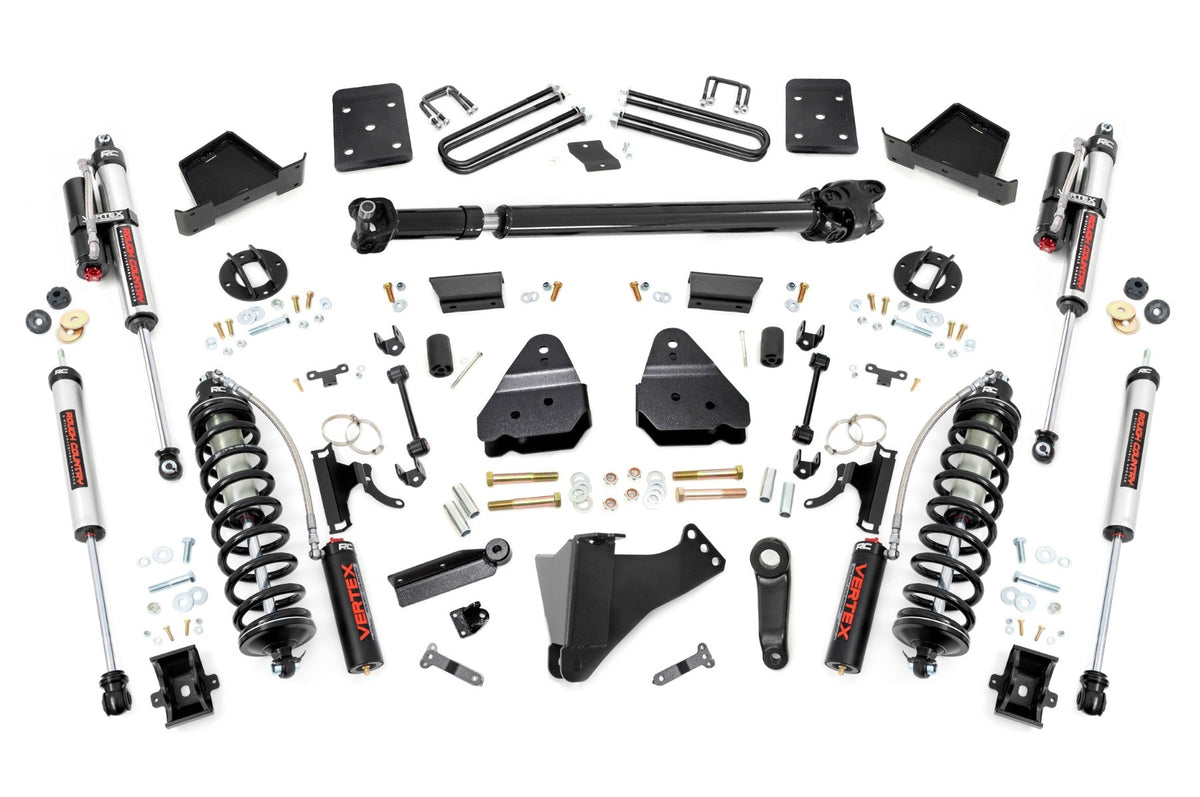 Rough Country 6 Inch Lift Kit Ovlds D/S C/O Vertex Fits Ford F-250/F-350 Super Duty (17-22) 51759