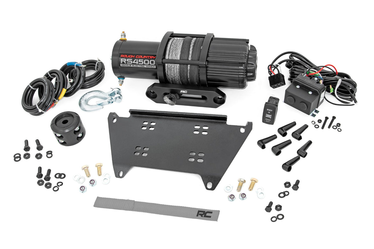 Rough Country Winch Mount Rs4500S Fits Polaris Ranger 1000/Ranger Xp 1000 92065