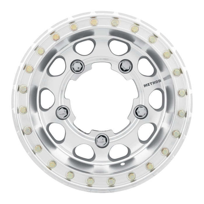 Method MR103 Buggy Beadlock 17x6.5 -19mm Offset 5x205 160mm CB Raw Machined w/BH-H24125 Wheel MR10376519319B