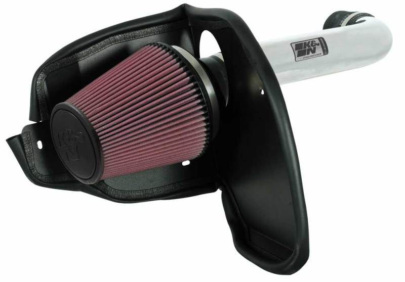 K&N 77-1554KP Performance Intake Kit Compatible with Dodge NITRO, V6 3.7L 07-08