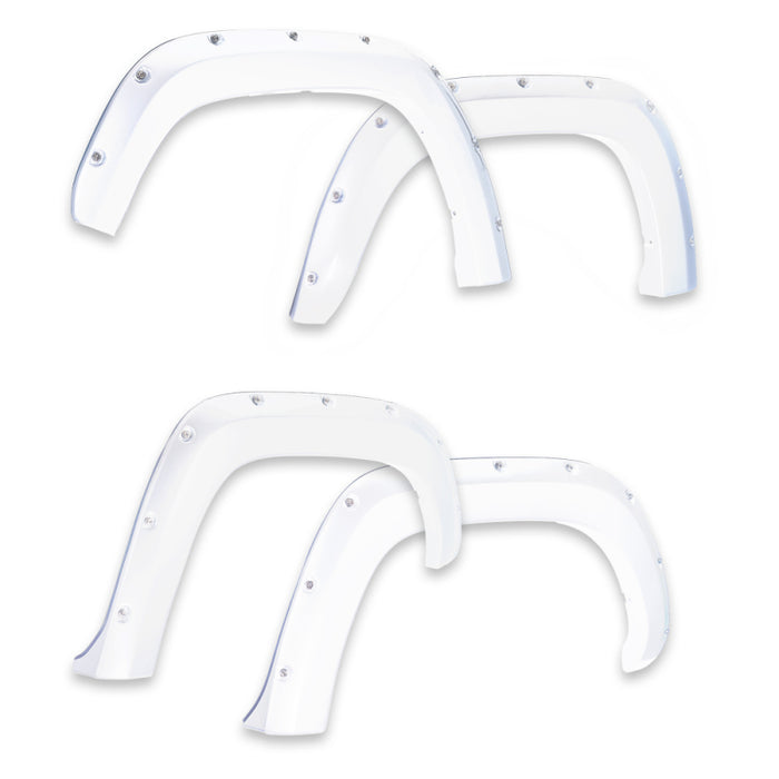 EGR 16+ Toyota Tacoma w/Mudflap Bolt-On Look Color Match Fender Flares Set Super White 795084-040