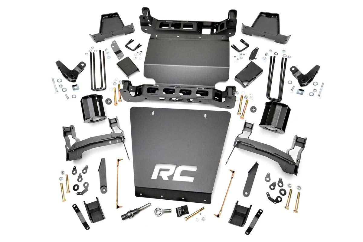 Rough Country 7" Lift Kit Bracket Magneride Cast Steel Fits GMC Sierra 1500 Denali (14-16) 17800